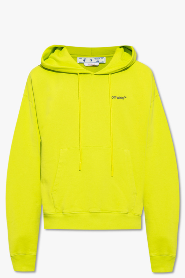 Neon off white store hoodie